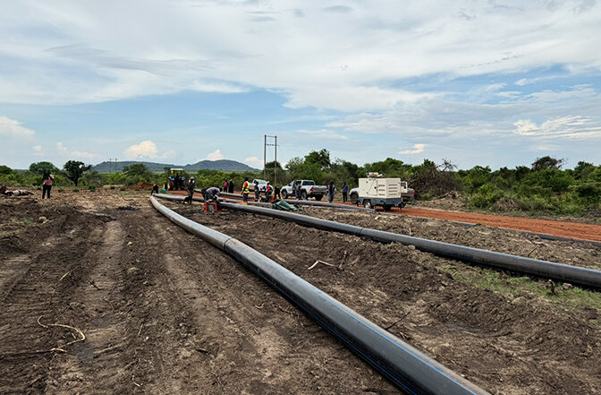 Case Study: HDPE Water Supply Pipe Project – Karamoja, Uganda