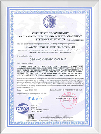 ISO 45001:2018/GB/T 45001-2020