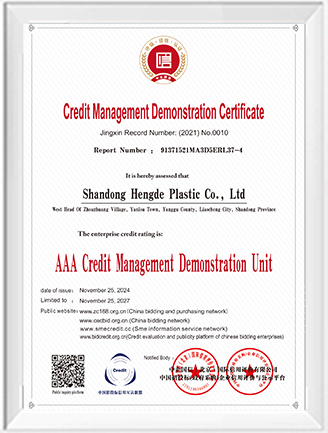 Credit Management Demonstration Certificate