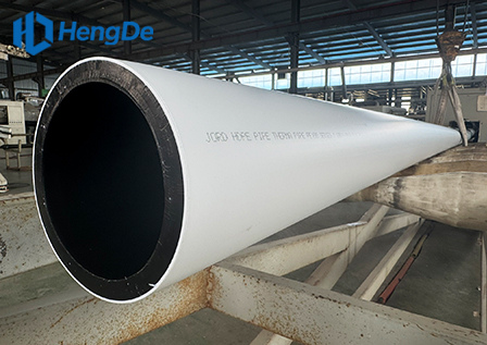 Co-Extruded White HDPE Pipe <br> Standard: ISO 4427-2