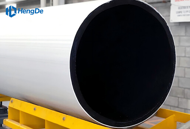 HDPE Two-colour co-extrusion Pipe <br> Standard: EN 12201-2:2011