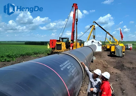 Embedded drip irrigation pipe