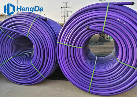 High Density Polyethylene Silicon Core Pipe <br> Standard: JT/T 496-2018