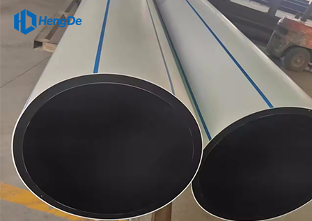 Co-Extruded White HDPE Pipe <br> Standard: ISO 4427-2