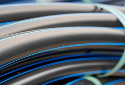 HDPE water supply pipe
