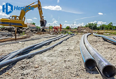 HDPE drainage pipe