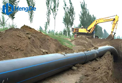 HDPE drainage pipe