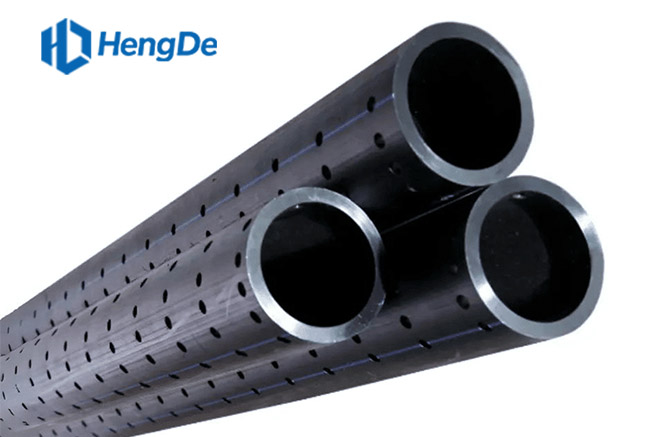 HDPE Perforated Permeable Pipe <br> ISO 4427-2-2019