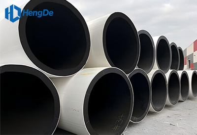 Co-Extruded White HDPE Pipe