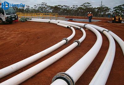 Co-Extruded White HDPE Pipe