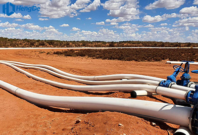 Co-Extruded White HDPE Pipe
