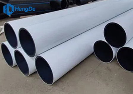 HDPE Two-colour co-extrusion Pipe <br> Standard: EN 12201-2:2011