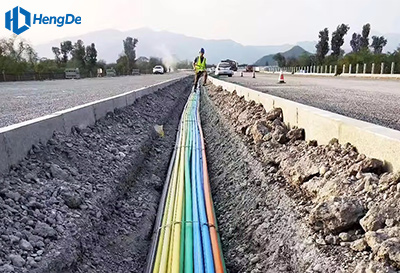 PE silicon core pipe
