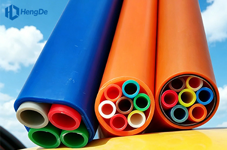 4 Way HDPE Tube Bundle Micro Duct<br> Standard: JT/T 496-2018