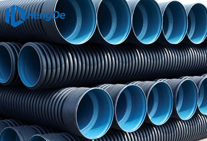 HDPE Double Wall Corrugated Drainage Pipe <br> Standard: GB/T 19427.1-2019