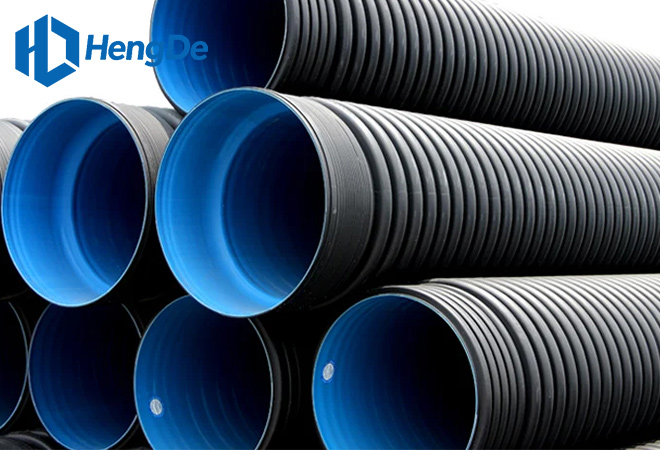 HDPE Double Wall Corrugated Drainage Pipe <br> Standard: GB/T 19427.1-2019