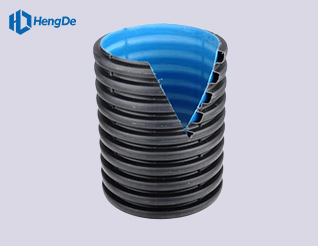 HDPE Double Wall Corrugated Drainage Pipe <br> Standard: GB/T 19427.1-2019