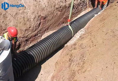 HDPE Double Wall Corrugated Drainage Pipe