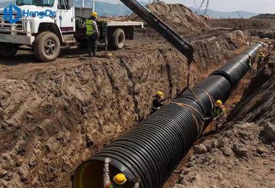 HDPE Double Wall Corrugated Drainage Pipe