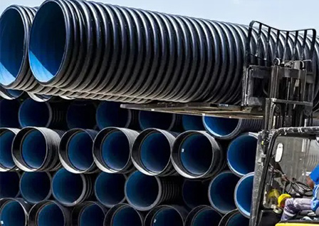 HDPE Double Wall Corrugated Drainage Pipe <br> Standard: GB/T 19427.1-2019