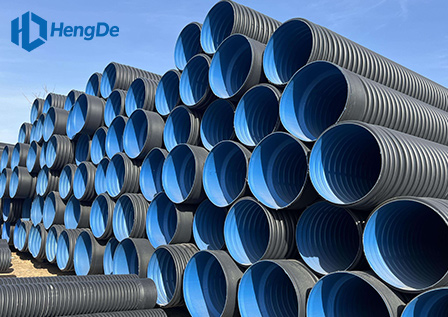 HDPE Double Wall Corrugated Drainage Pipe <br> Standard: GB/T 19427.1-2019