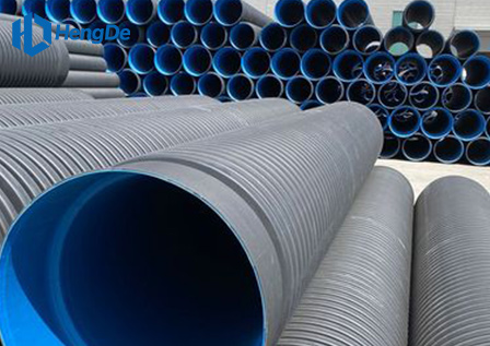 HDPE Double Wall Corrugated Drainage Pipe <br> Standard: GB/T 19427.1-2019