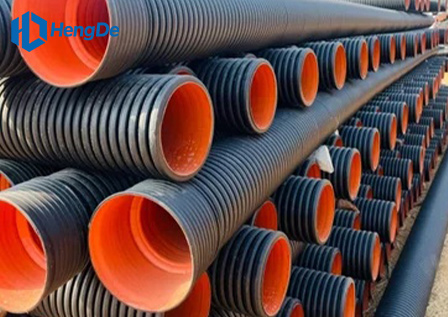 HDPE Double Wall Corrugated Pipe for Drainage and Sewerage <br> Standard: GB/T 19427.1-2019