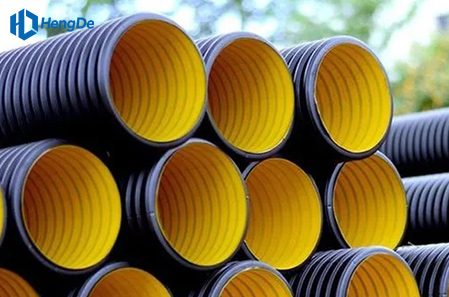 HDPE Double Wall Corrugated Pipe for Drainage and Sewerage <br> Standard: GB/T 19427.1-2019
