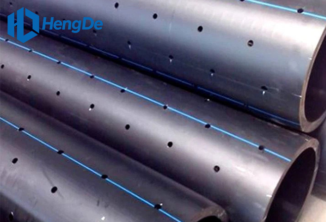 HDPE Perforated Permeable Pipe <br> Standard: GB/T 13663.2018