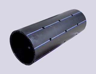 HDPE Perforated Permeable Pipe <br> Standard: GB/T 13663.2018