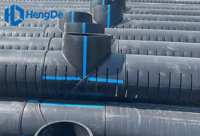 Perforated or Slotted Solid Wall HDPE Pipe <br> Standard: ISO 4427-2