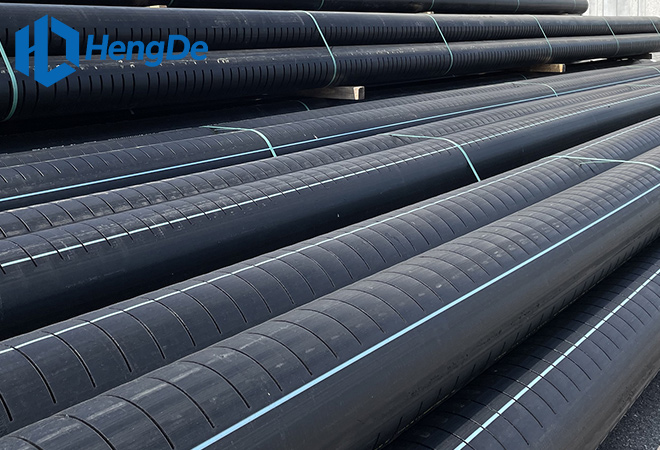 Perforated or Slotted Solid Wall HDPE Pipe <br> Standard: ISO 4427-2