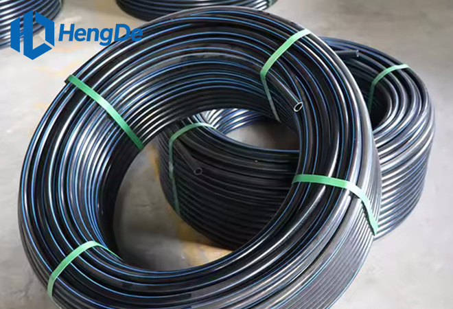 Black HDPE Pipe for Garden Irrigation<br> Standard: GB/T 13663.2-2018