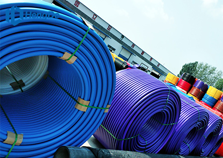 HDPE Silicon Core Pipe <br> for Fiber Optical Cables